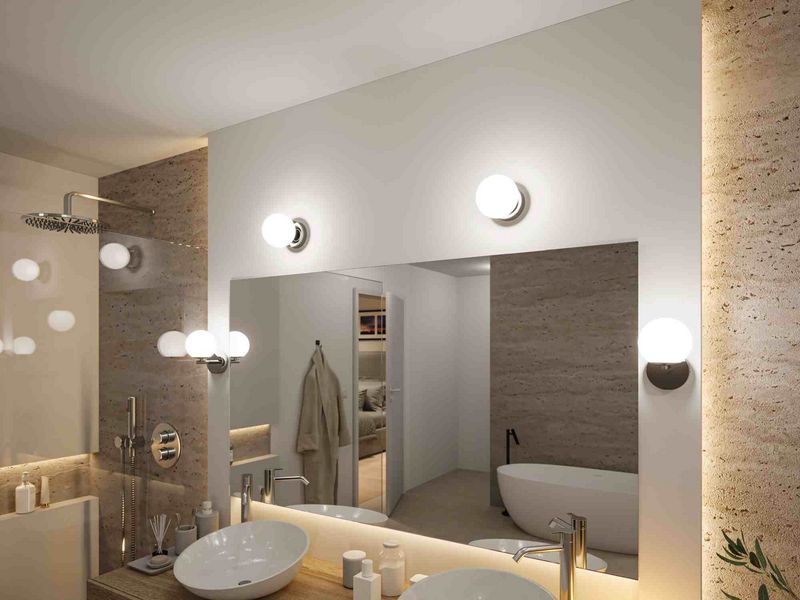 Paulmann Gove lampa podsufitowa 1x5W LED chrom/satyna 71064