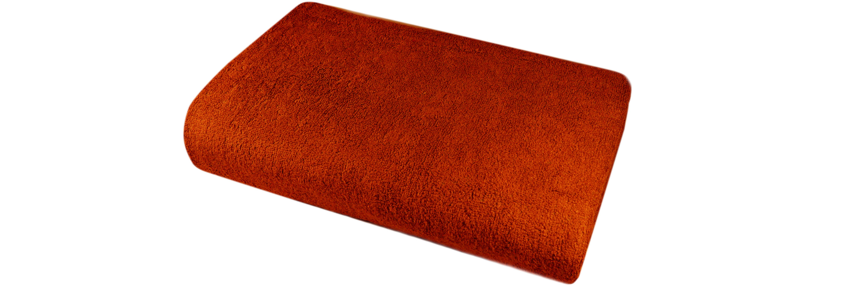 Texpol Gładki ręcznik łazienkowy 50x100 cm wiskoza bambusowa 500 g cegła - Wysyłka w 24h