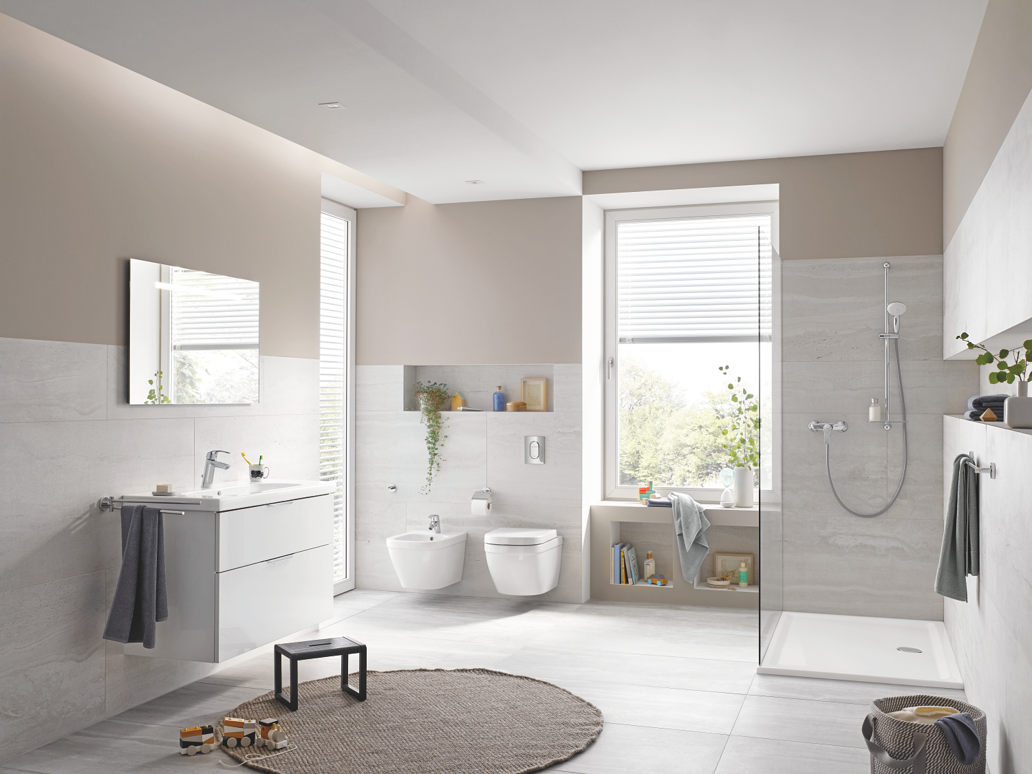 Grohe Eurosmart bateria bidetowa stojąca chrom 32929002 - Wysyłka w 24h