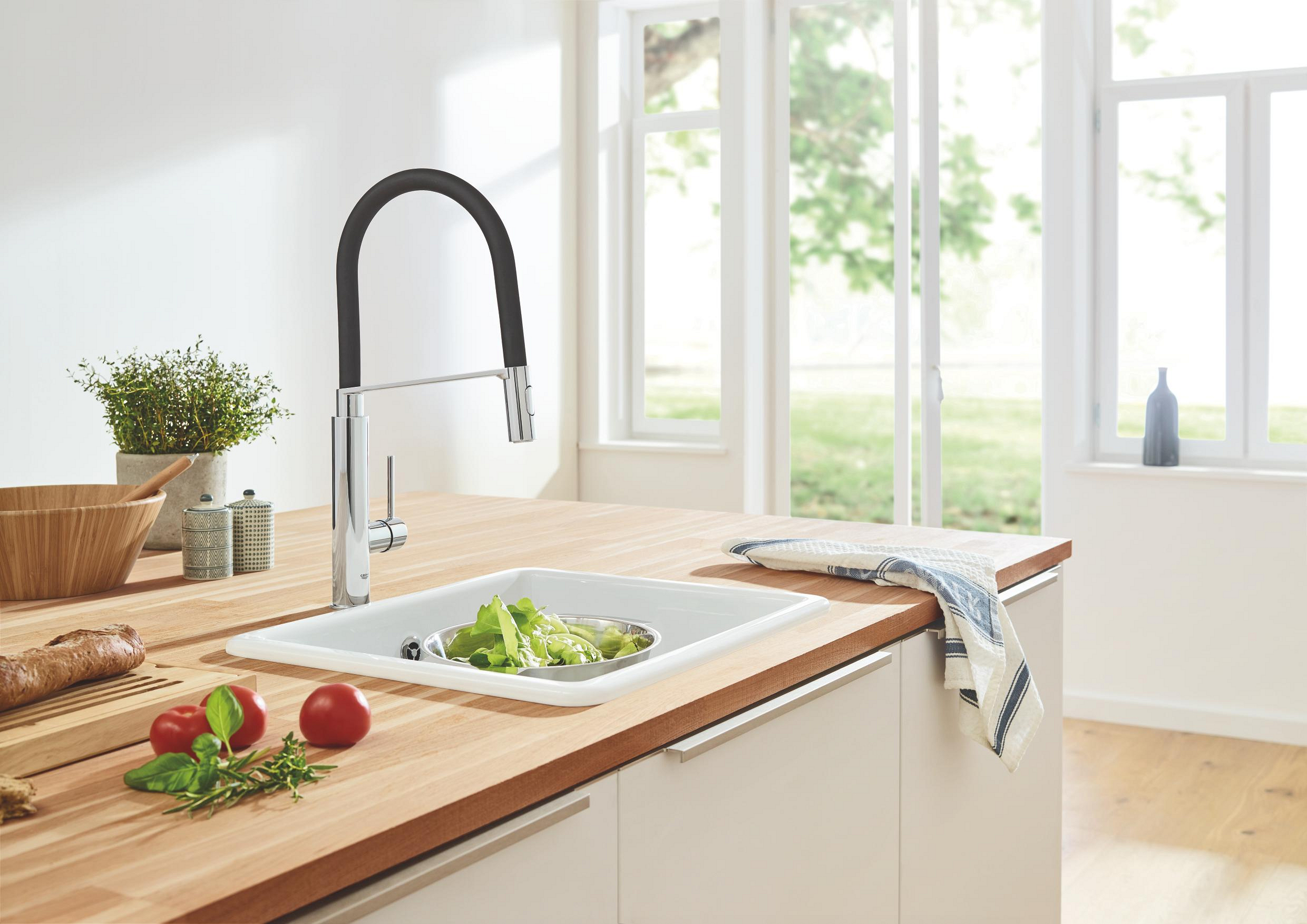 Grohe Concetto bateria kuchenna stojąca StarLight Chrome 31491000 - Wysyłka w 24h