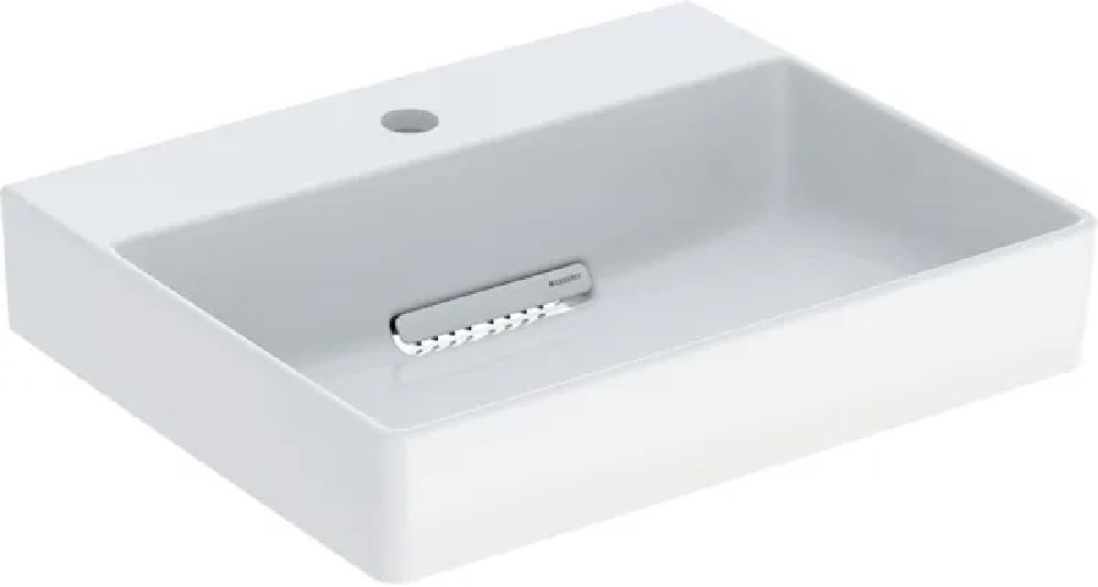 Geberit One umywalka 50x41 cm prostokątna ścienna-wpuszczana biała 505.019.00.1