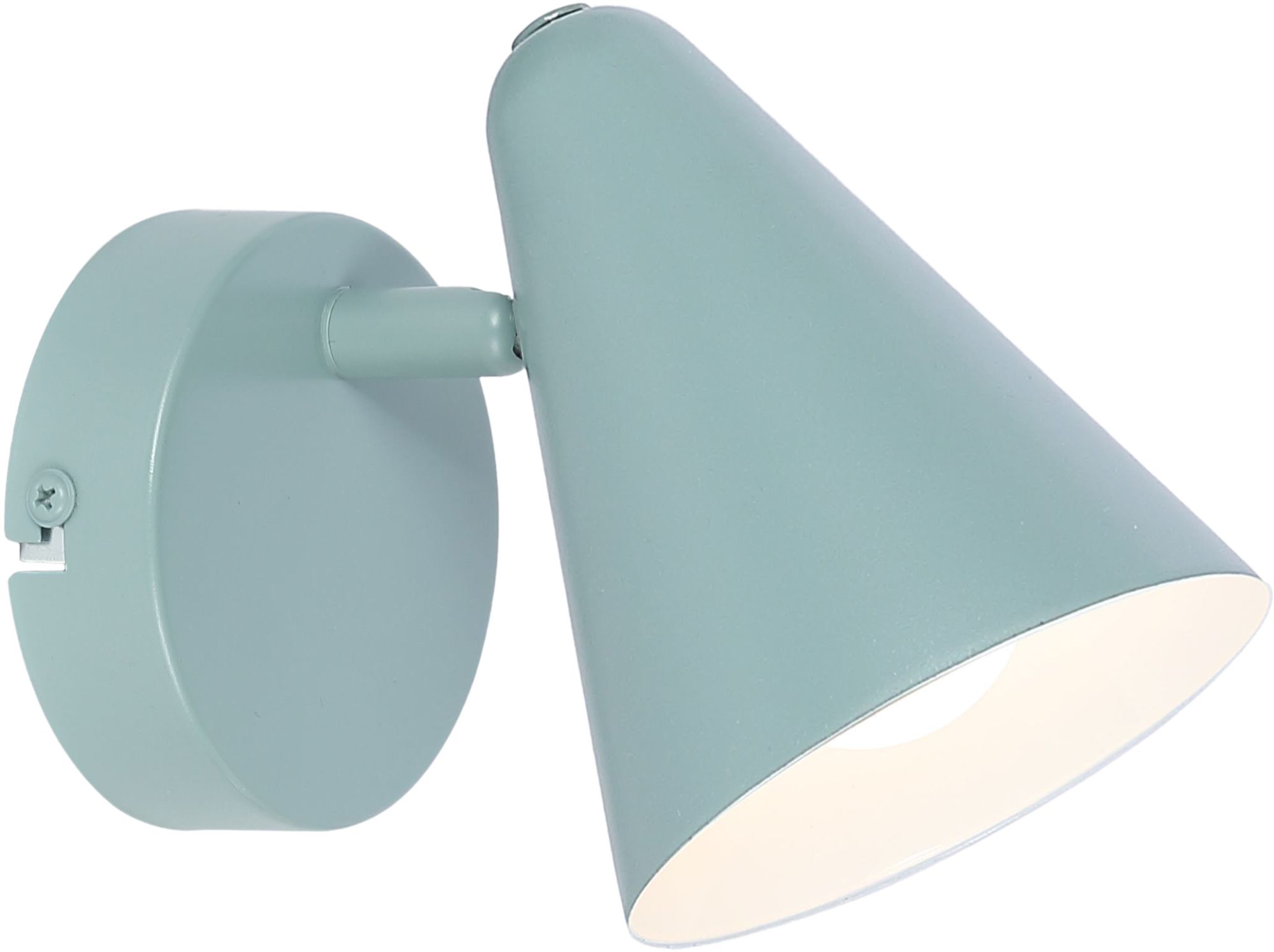 Candellux Amor kinkiet 1x40W szary mat 91-63342