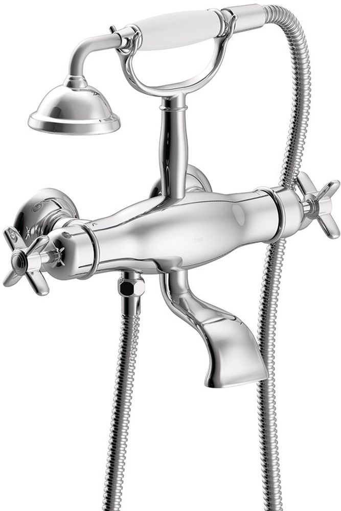 Tres Monoclasic bateria wannowo-prysznicowa termostatyczna chrom 242.176.09