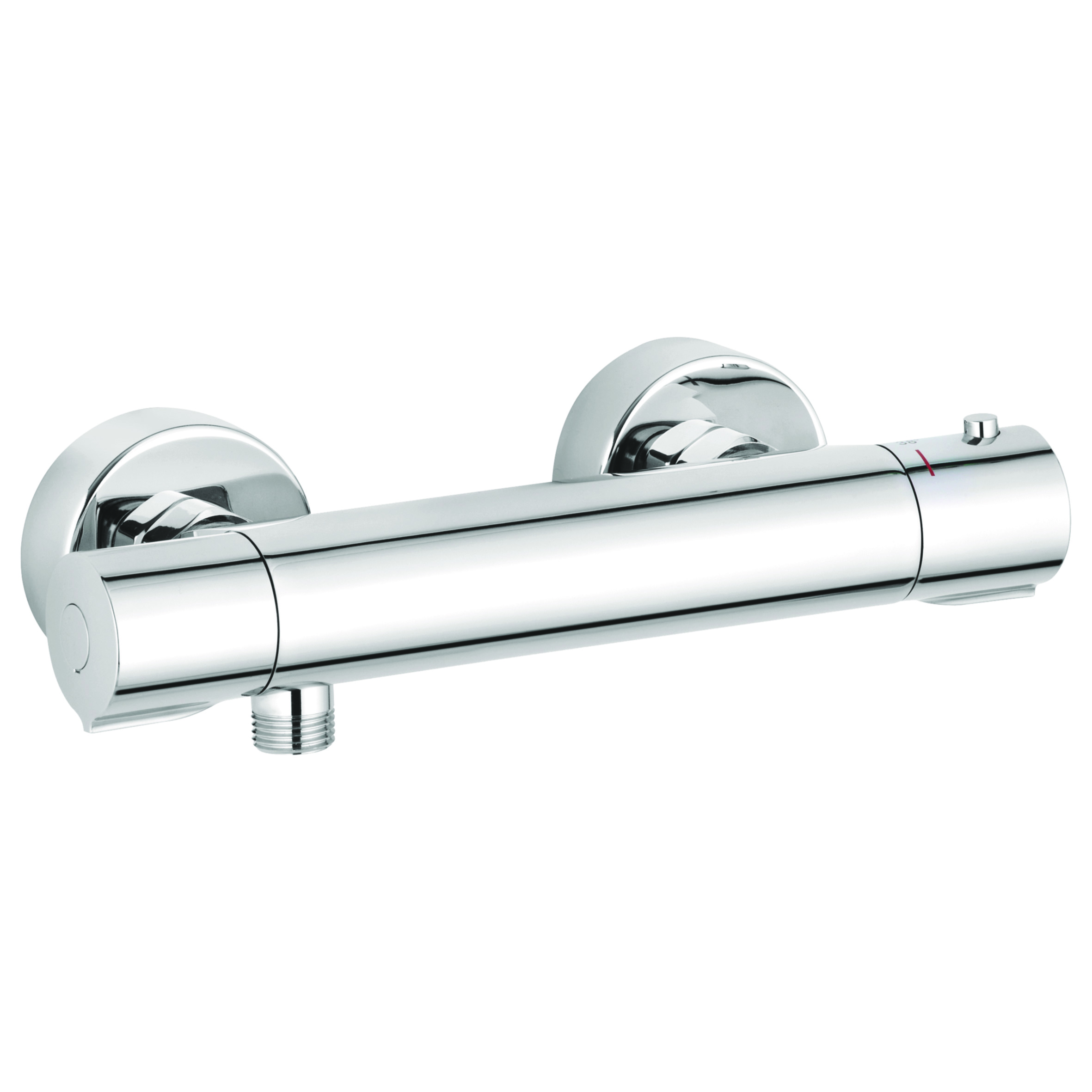Kludi Basic bateria prysznicowa ścienna termostatyczna chrom 350020538 - Wysyłka w 24h