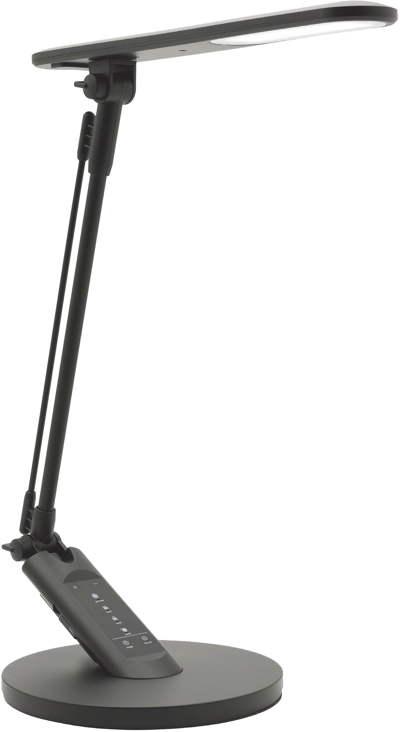 Goldlux Optimum lampa biurkowa 1x7 W czarna 324993