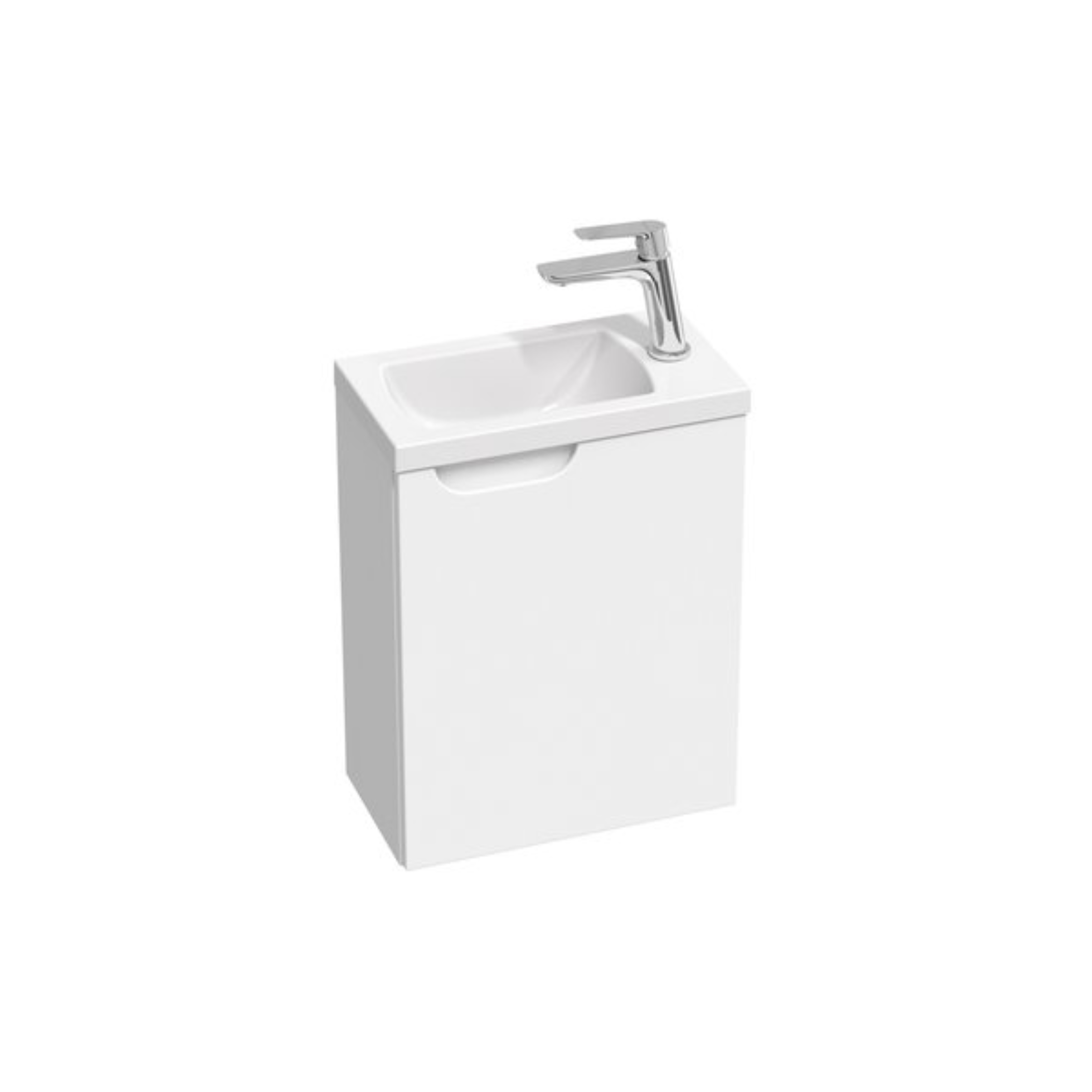 Ravak Classic II umywalka 40x22 cm prostokątna meblowa biała XJX01140004
