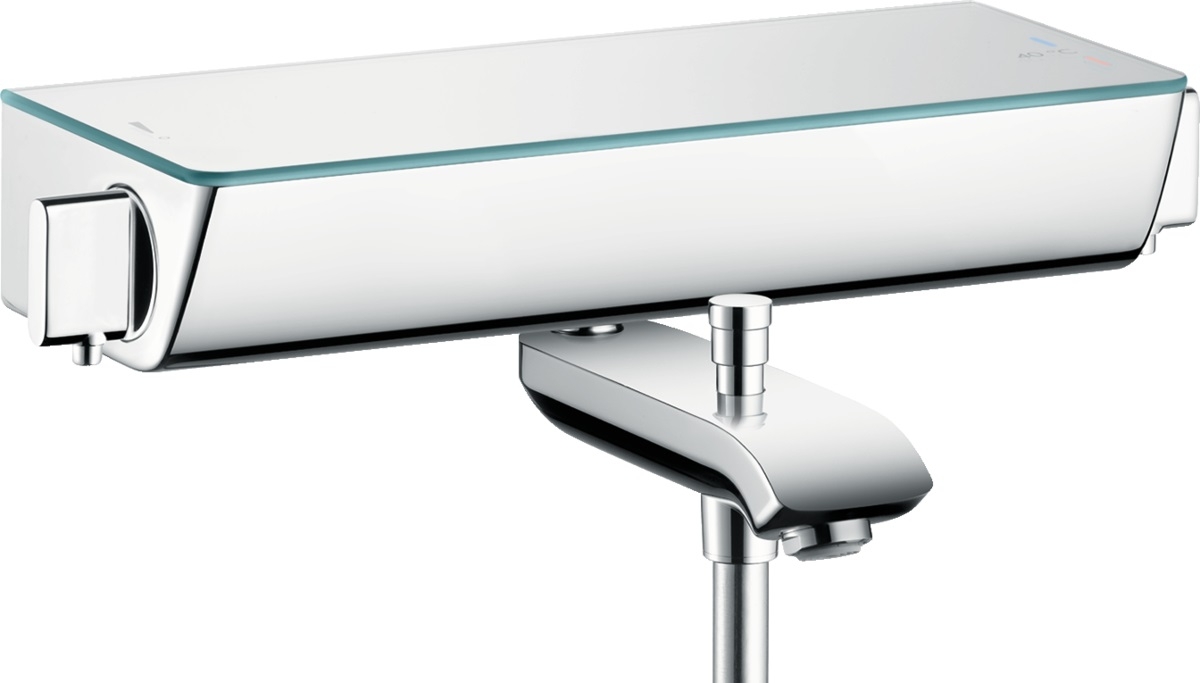Hansgrohe Ecostat Select bateria wannowo-prysznicowa ścienna termostatyczna biały/chrom 13141400
