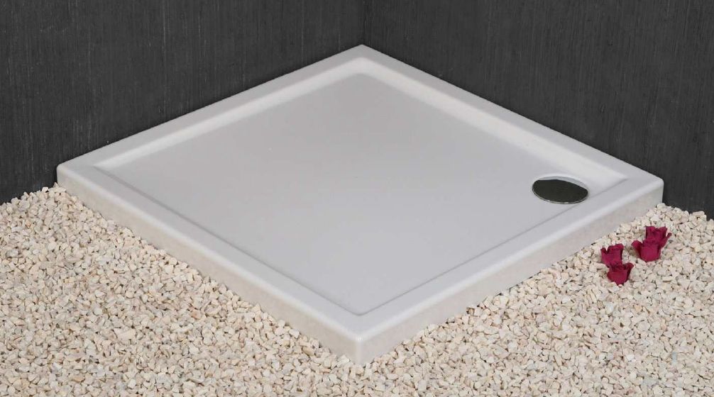 Novellini Kali brodzik 80x80 cm kwadratowy biały MNS806-30