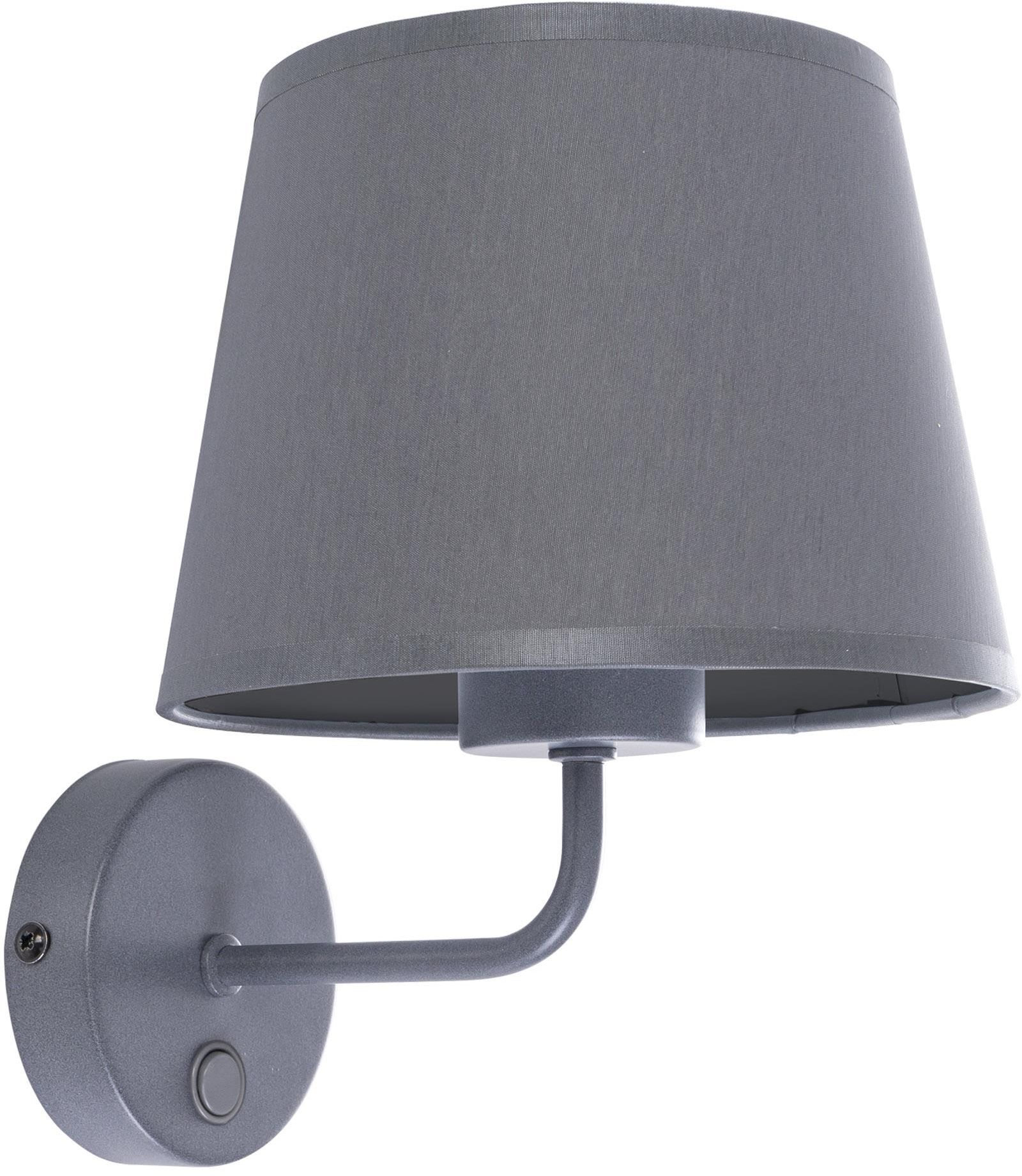 TK Lighting Maja kinkiet 1x15W szary 1880