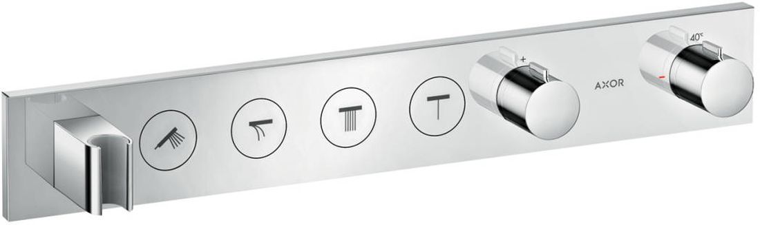 Axor ShowerSolutions bateria wannowo-prysznicowa podtynkowa termostatyczna chrom 18357000