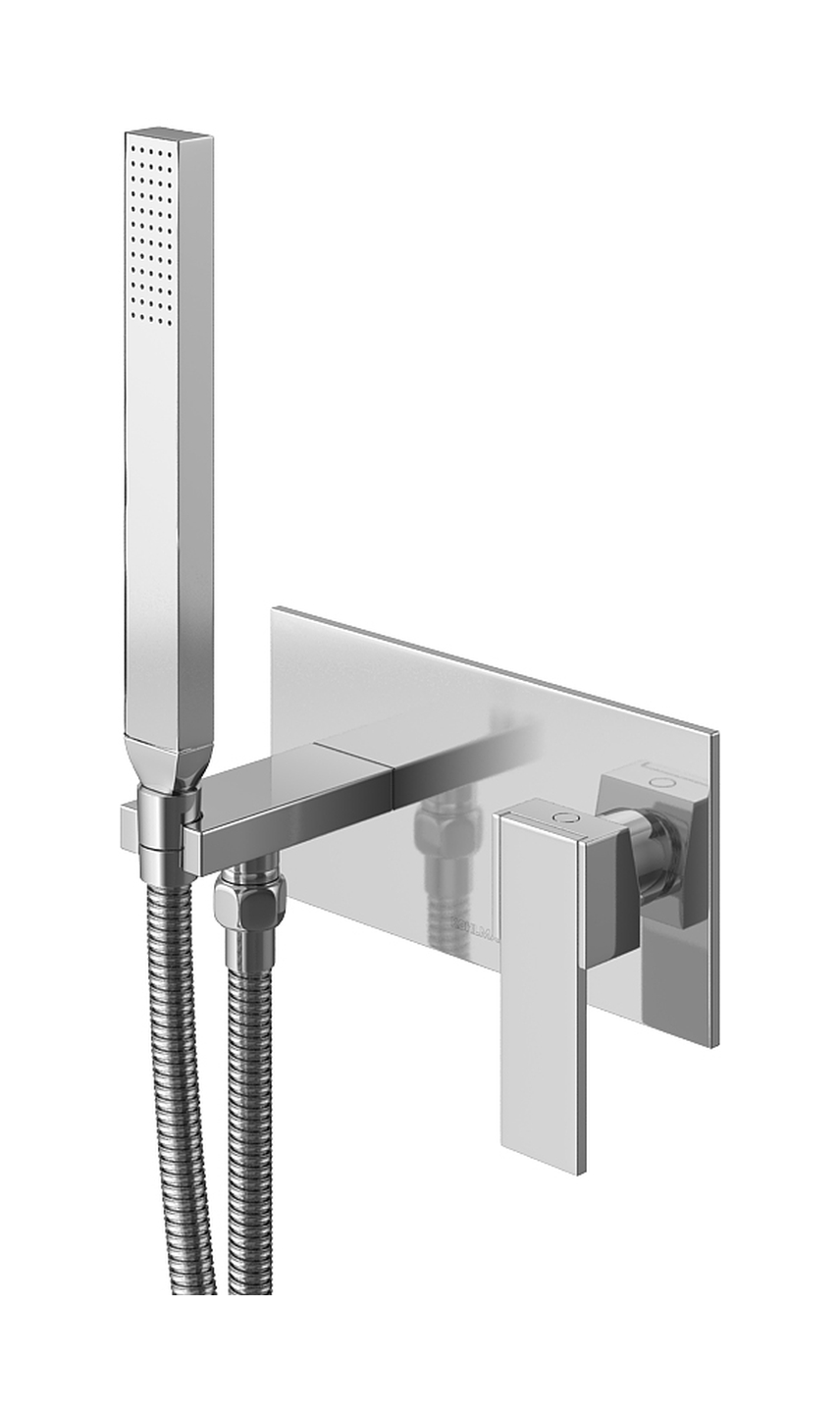 Kohlman Excelent bateria bidetowa podtynkowa chrom QW138H