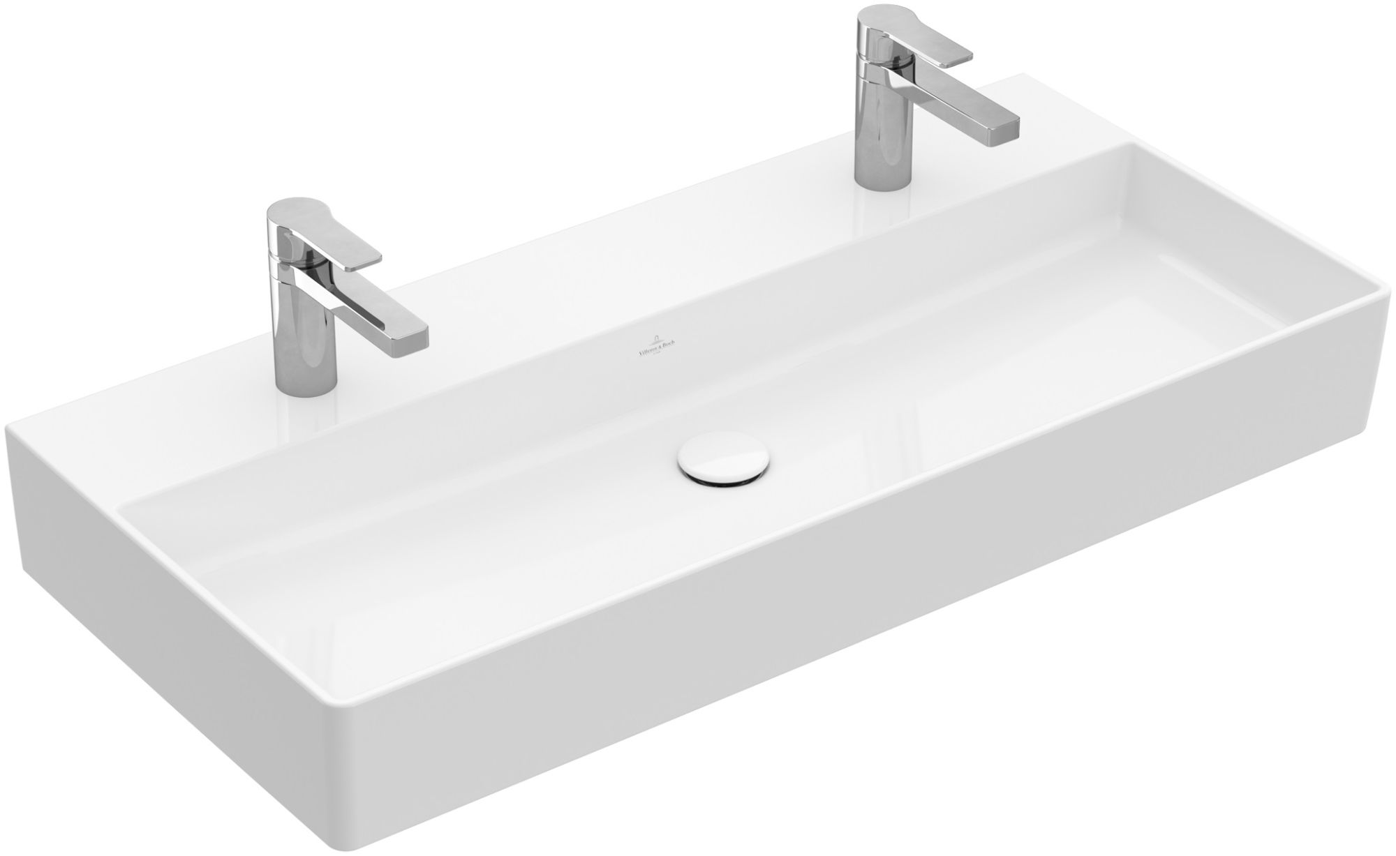 Villeroy & Boch Memento 2.0 umywalka 100x47 cm prostokątna Weiss Alpin 4A221K01