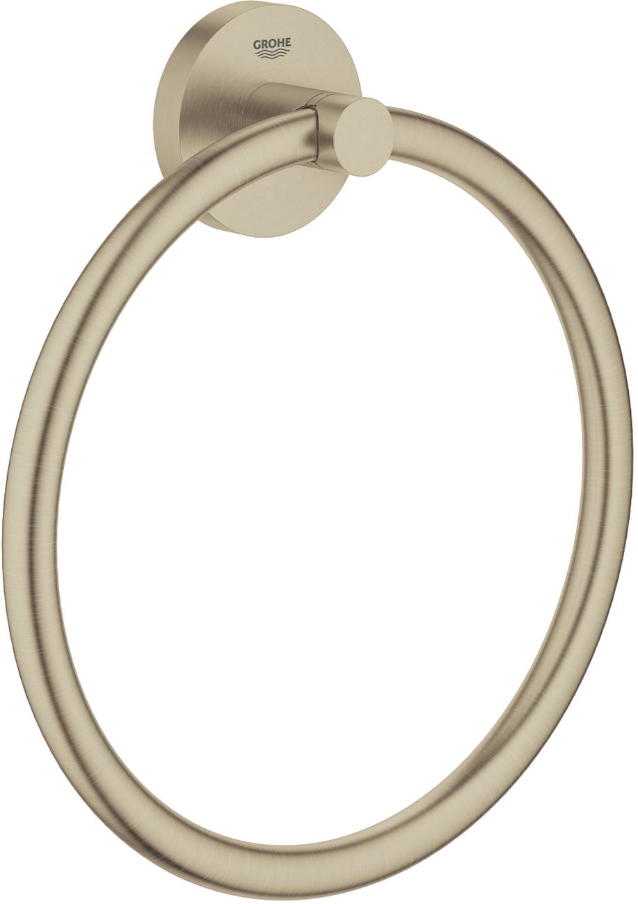 Grohe Essentials wieszak na ręcznik 18 cm okrągły brushed nickel 40365EN1