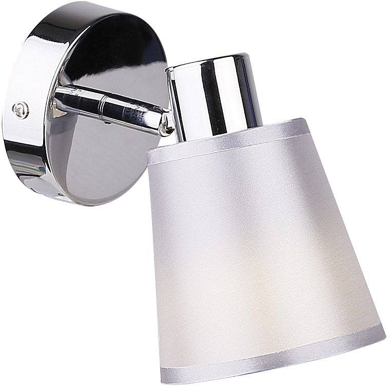 Candellux Pin kinkiet 1x40W chrom/szary 91-70814