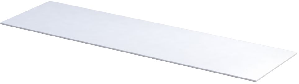 Oristo Uni blat 160 cm naszafkowy biały mat OR00-BU-160-2