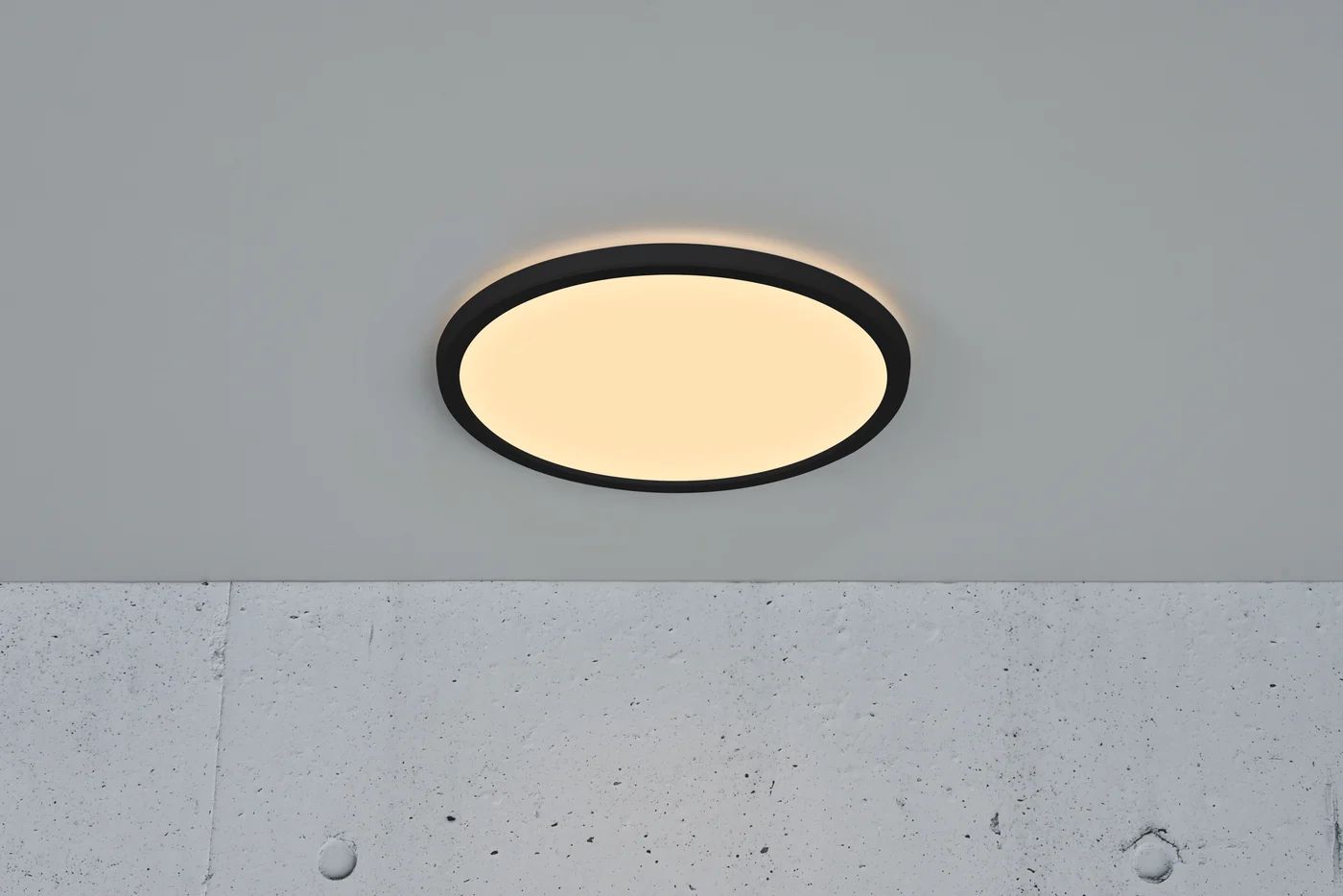 Nordlux Oja plafon 1x18W LED czarny/biały 47276003