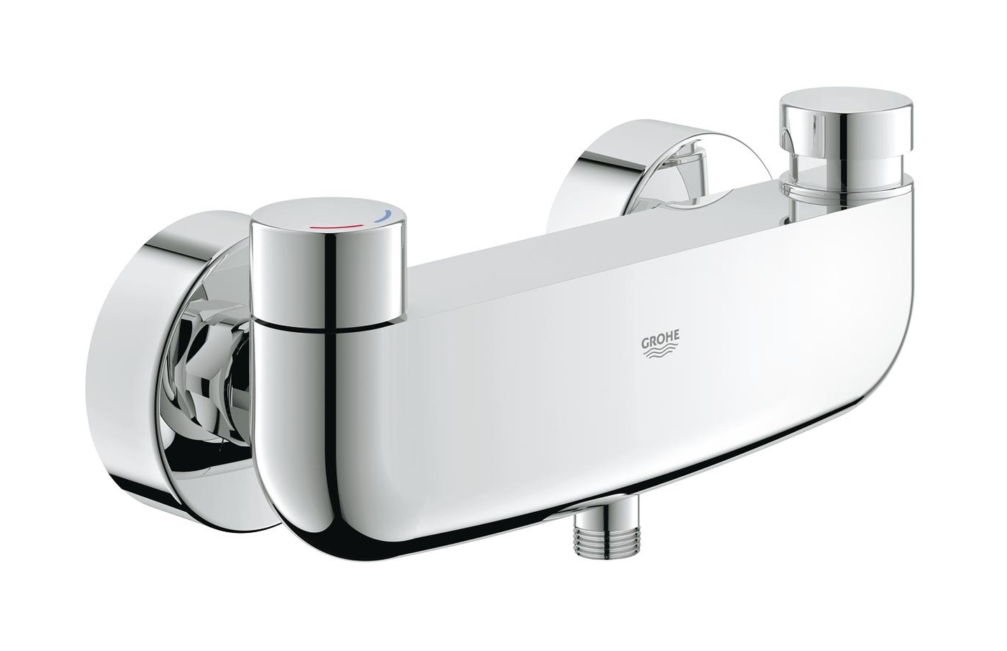 Grohe Eurosmart Cosmopolitan bateria prysznicowa ścienna samozamykająca chrom 36320000