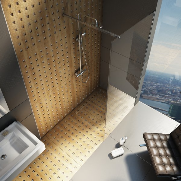 Ravak W SET Walk-In Wall zestaw montażowy 90 cm GWD01000A094