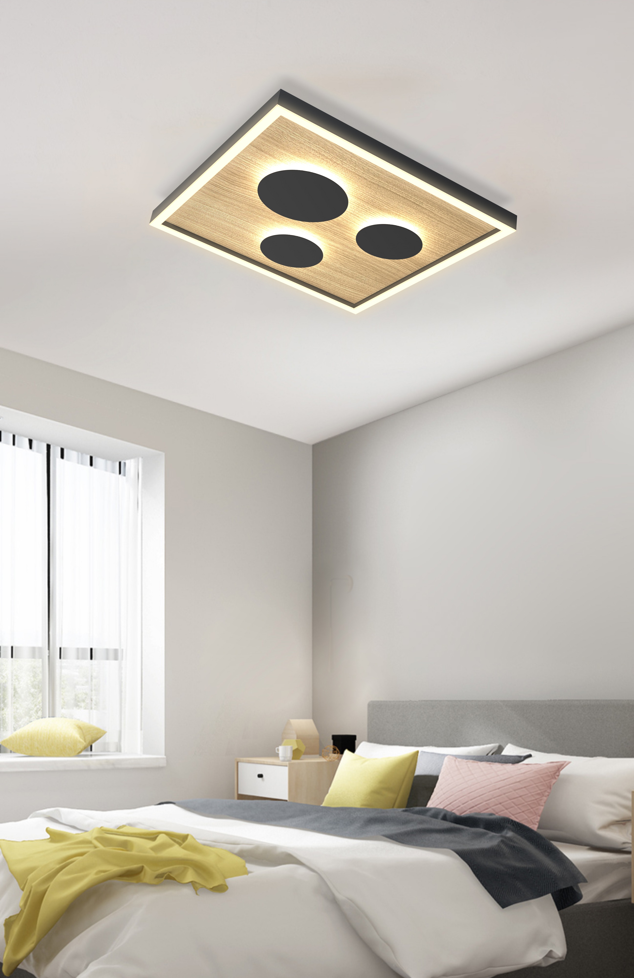 Aviano Dijon plafon 1x26 W czarny 9012-306S
