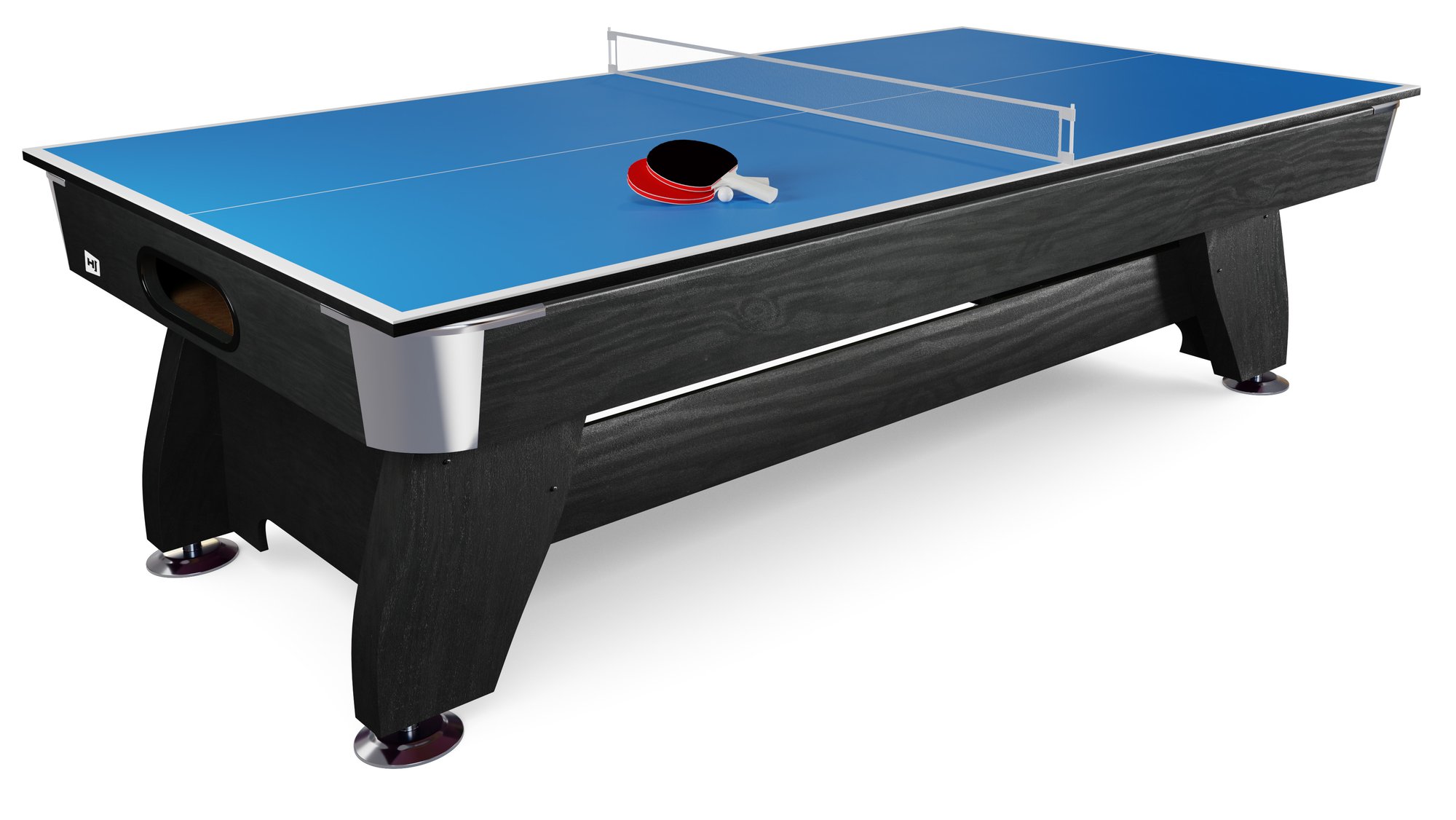 Nakładka na stół bilardowy Vip Extra Ping-Pong Blat 7ft Czarna