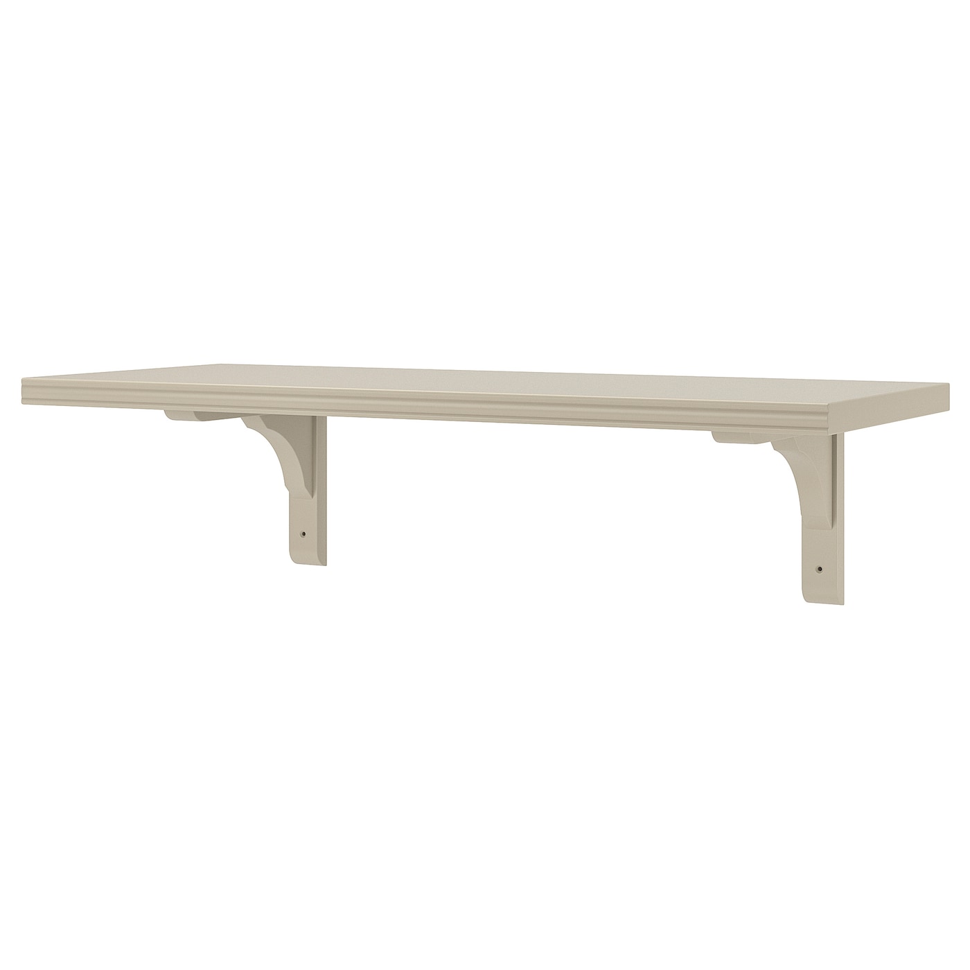 IKEA BERGSHULT / RAMSHULT półka ścienna, szarobeżowy, 80x30 cm