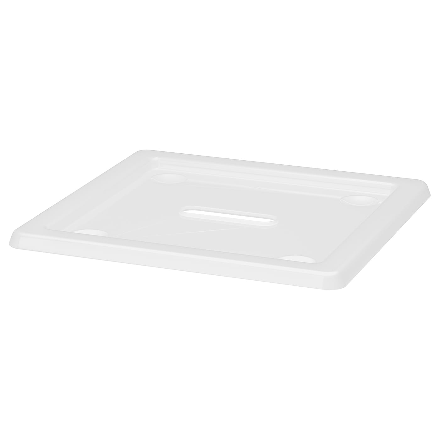 IKEA VESSLA pokrywka, biały, 39x39 cm