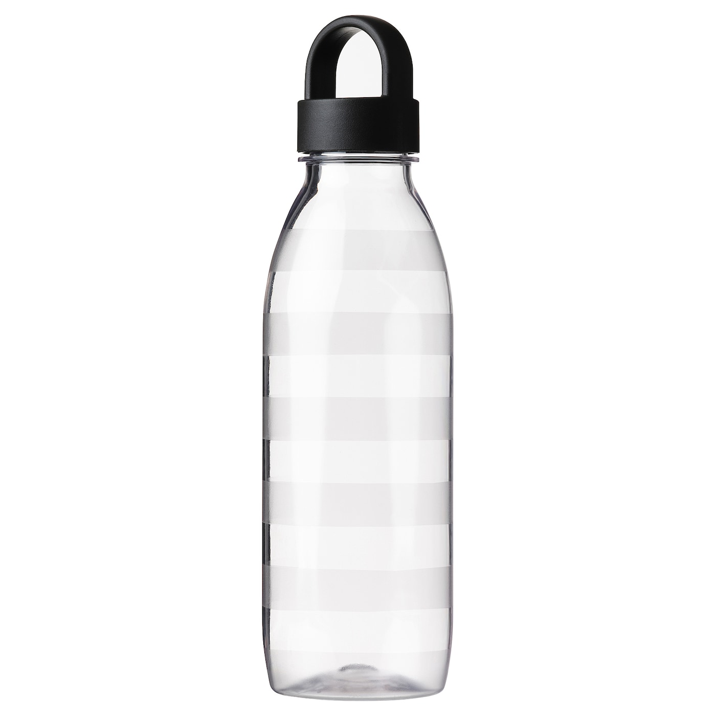 IKEA IKEA 365+ butelka na wodę, w paski/ciemnoszary, 0.7 l