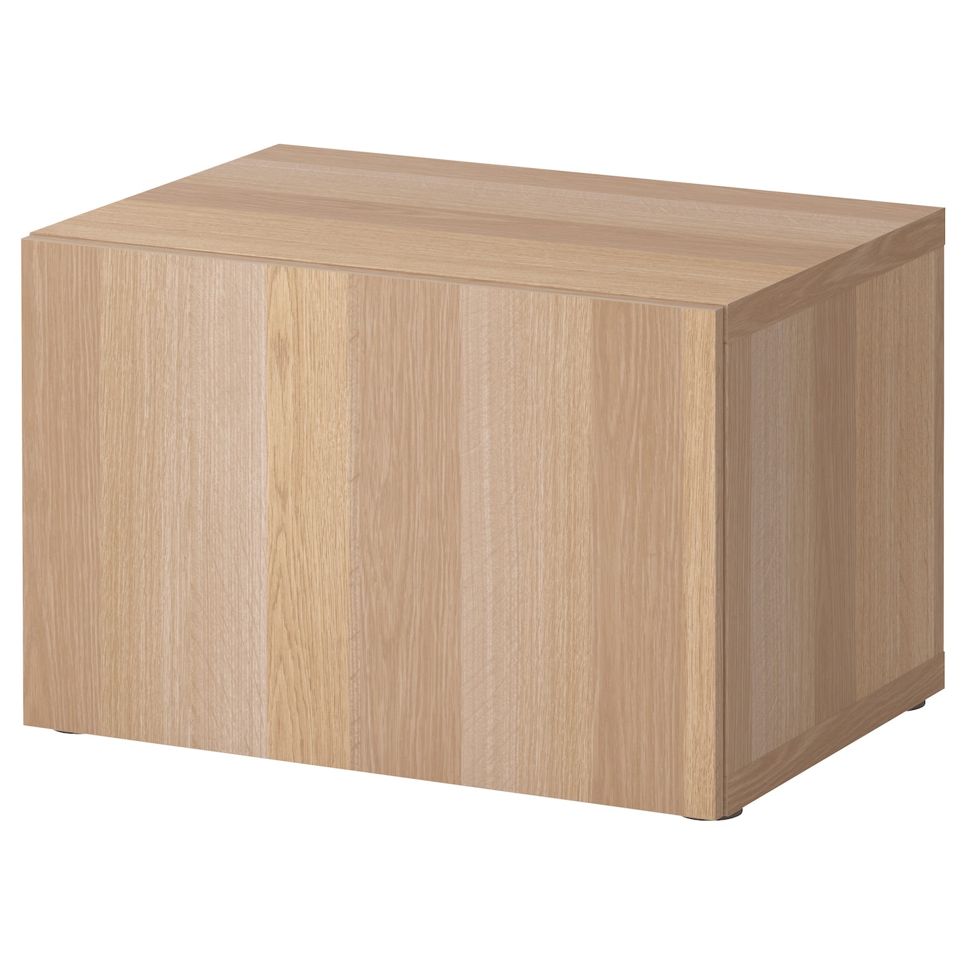 IKEA BESTÅ szafka z drzwiczkami, imitacja dębu bejcowanego na biało/Lappviken imitacja dębu bejcowanego na biało, 60x42x38 cm