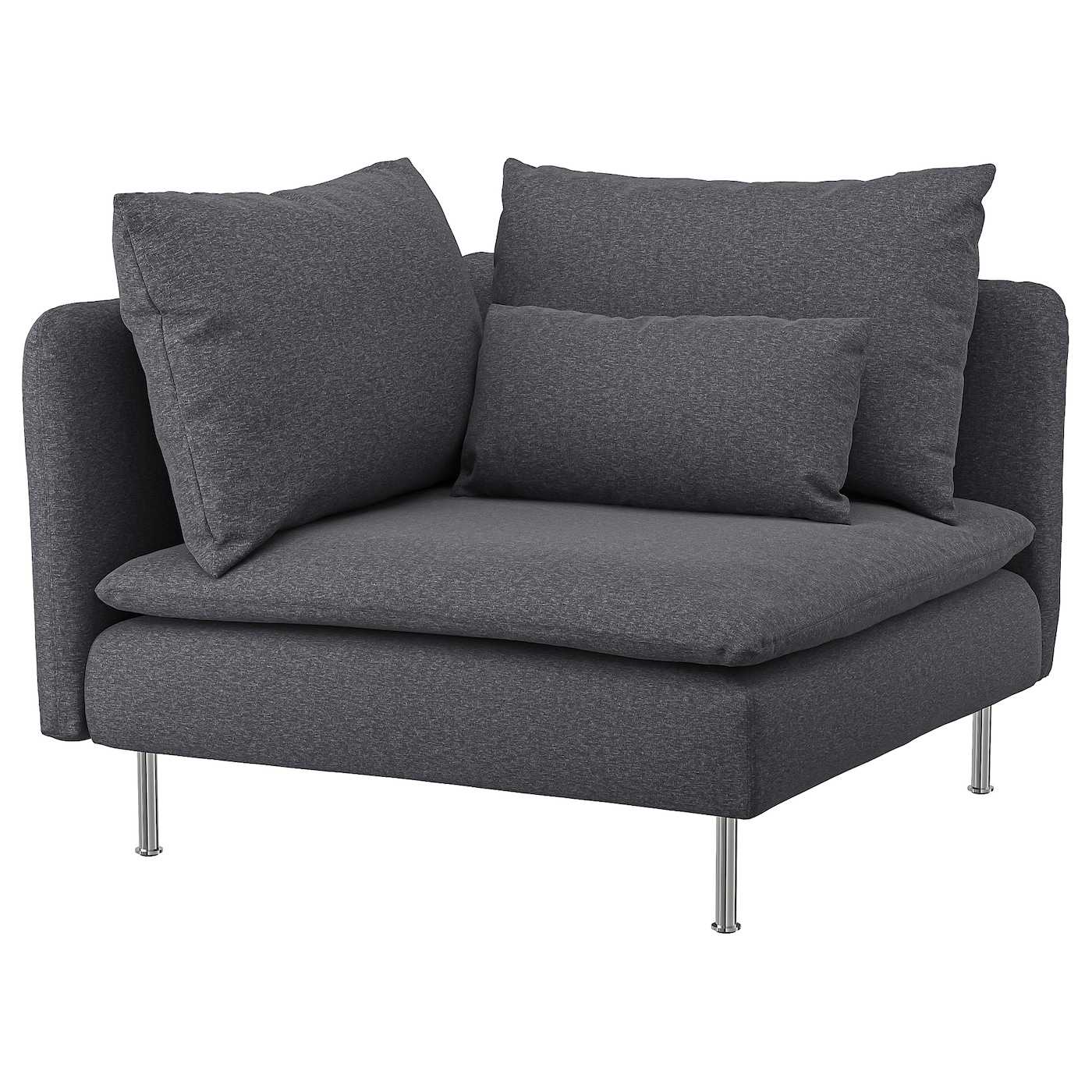 IKEA SÖDERHAMN sekcja narożna, Gunnared średnioszary, Szerokość: 99 cm