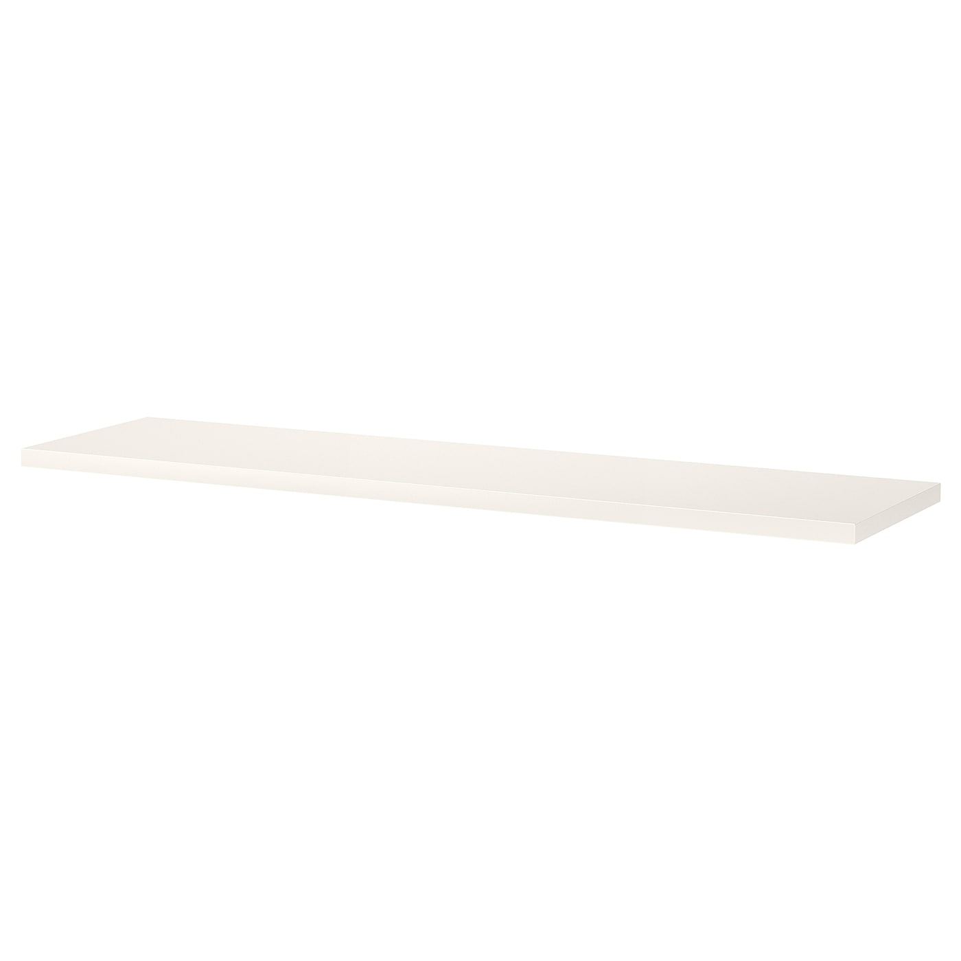 IKEA BERGSHULT półka, biały, 120x30 cm