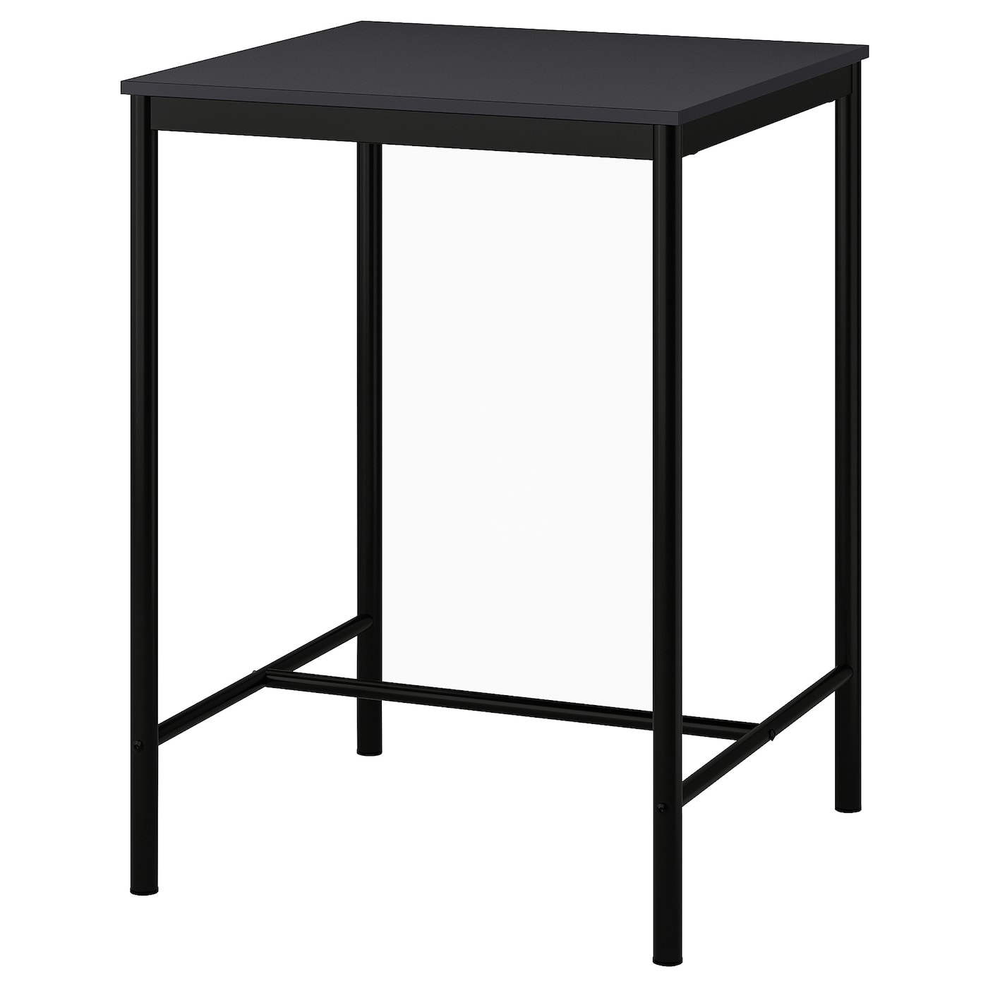 IKEA SANDSBERG Stół barowy, czarny, 67x67 cm