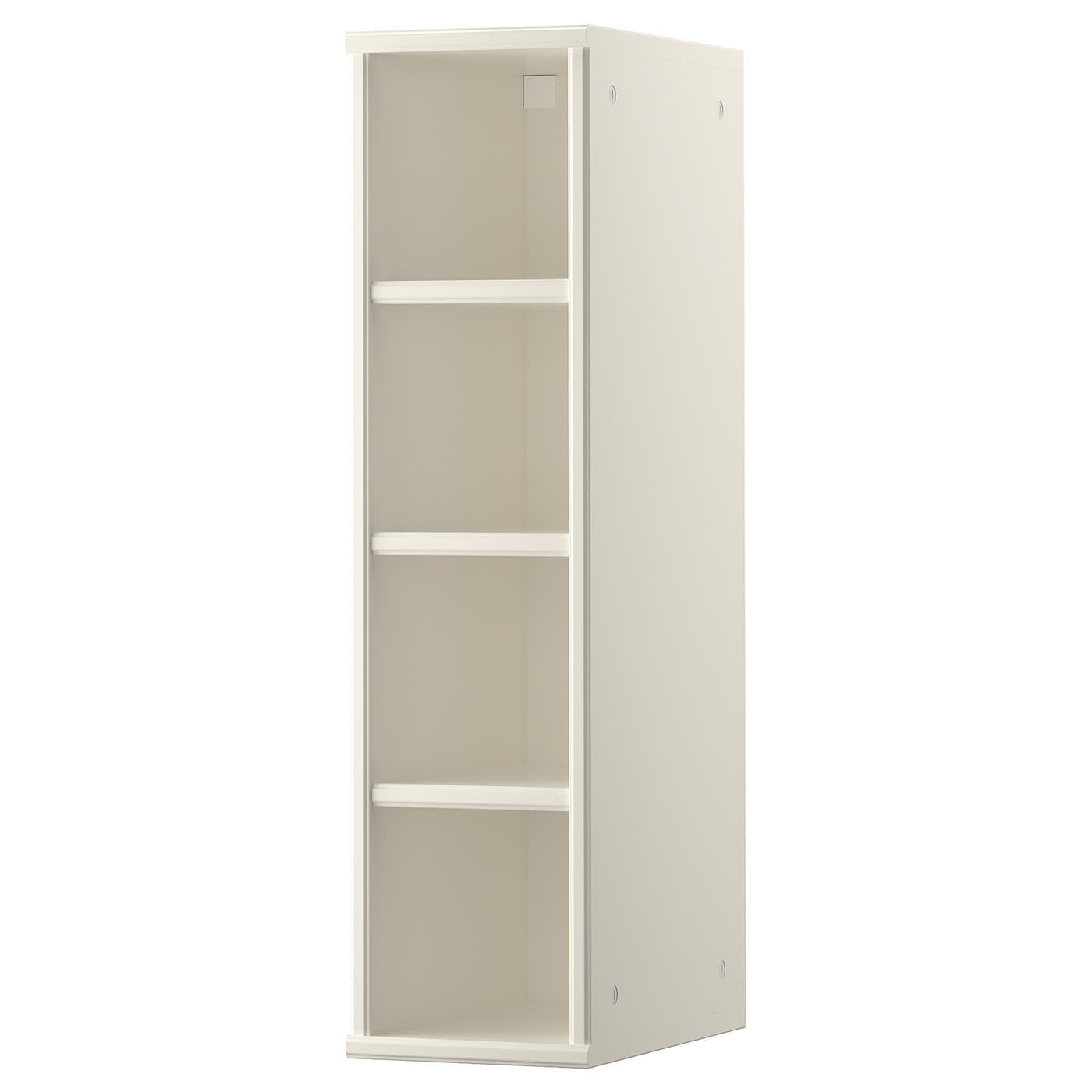 IKEA TORNVIKEN szafka otwarta, kremowy, 20x37x80 cm