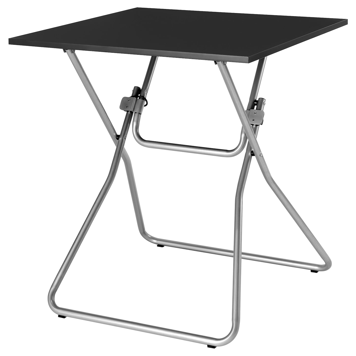 IKEA GUNDE stół składany, czarny, 67x67 cm