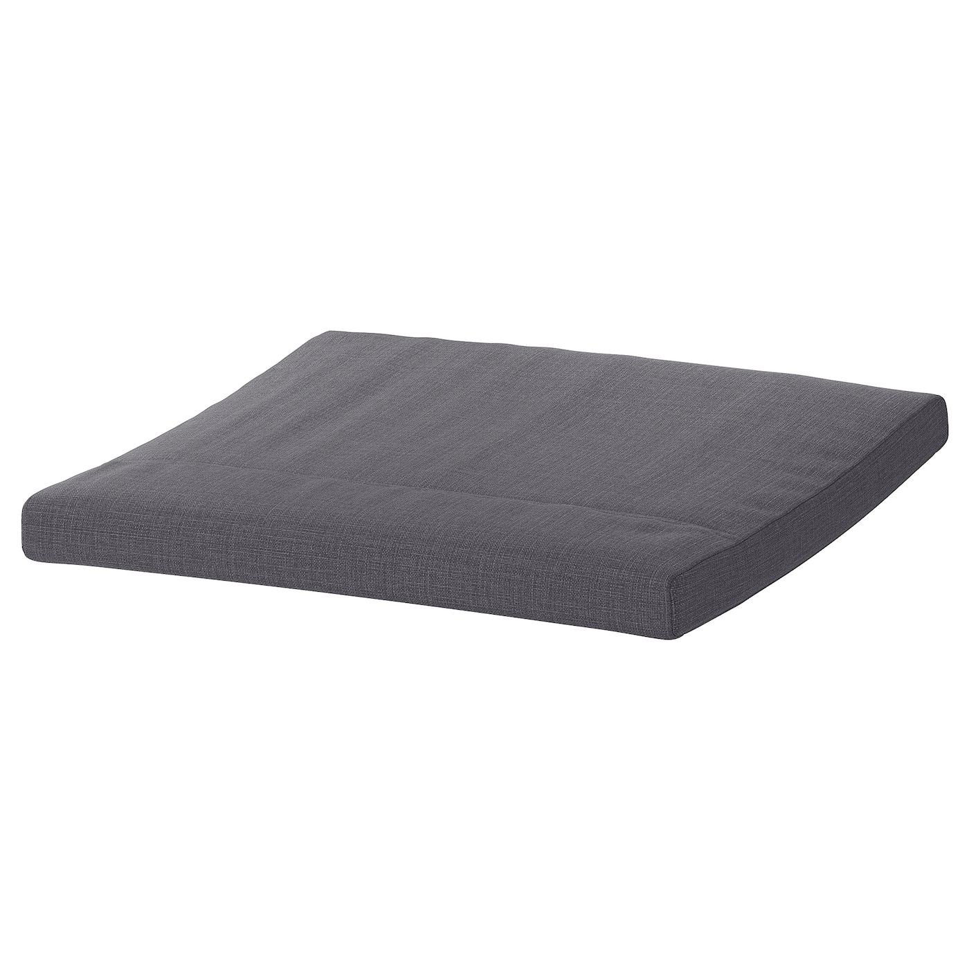 IKEA POÄNG poduszka podnóżka, Skiftebo ciemnoszary, Długość: 53 cm