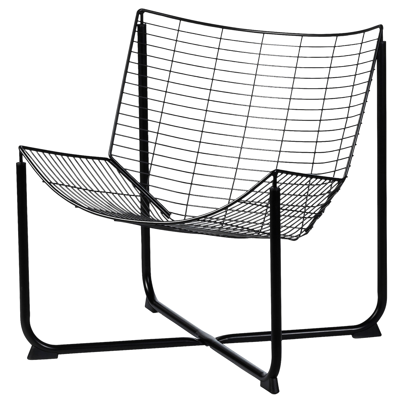 IKEA SKÅLBODA fotel, czarny, Szerokość: 64 cm