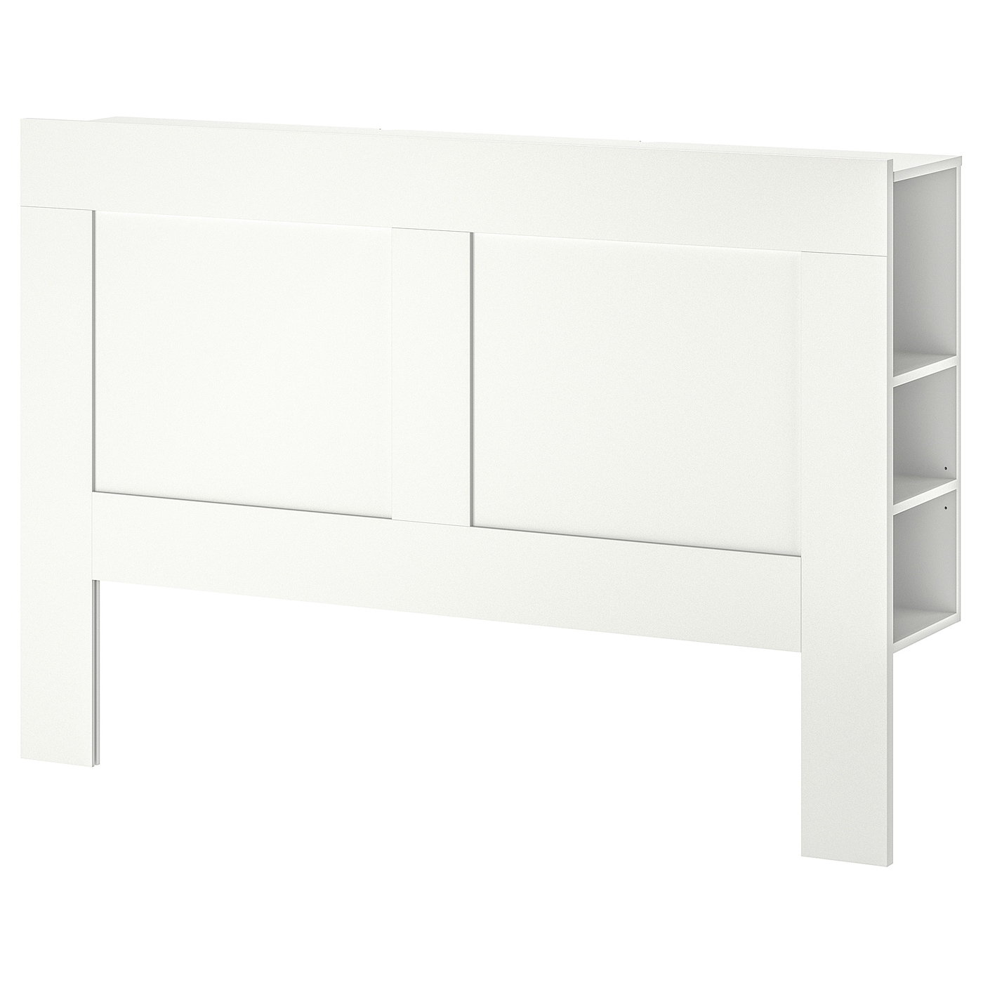 IKEA BRIMNES zagłówek ze schowkiem, biały, 140 cm