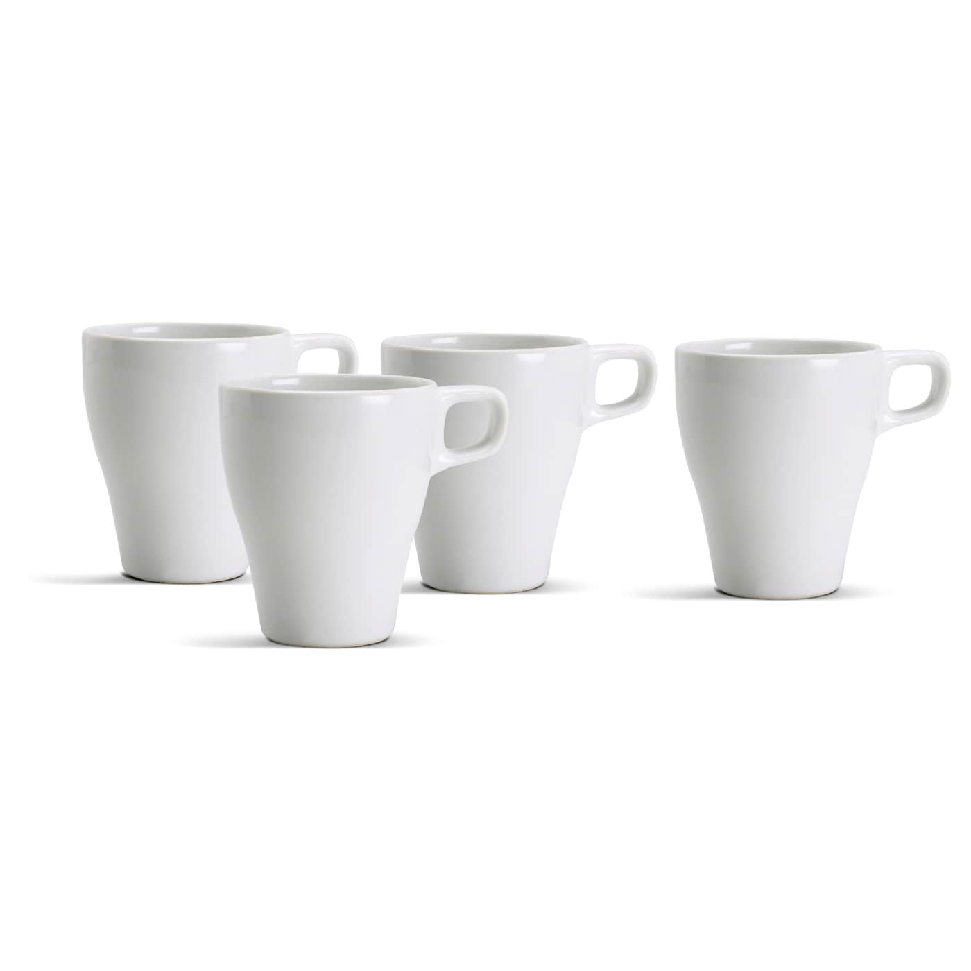 IKEA FÄRGRIK kubek, kamionka biały, 25 cl