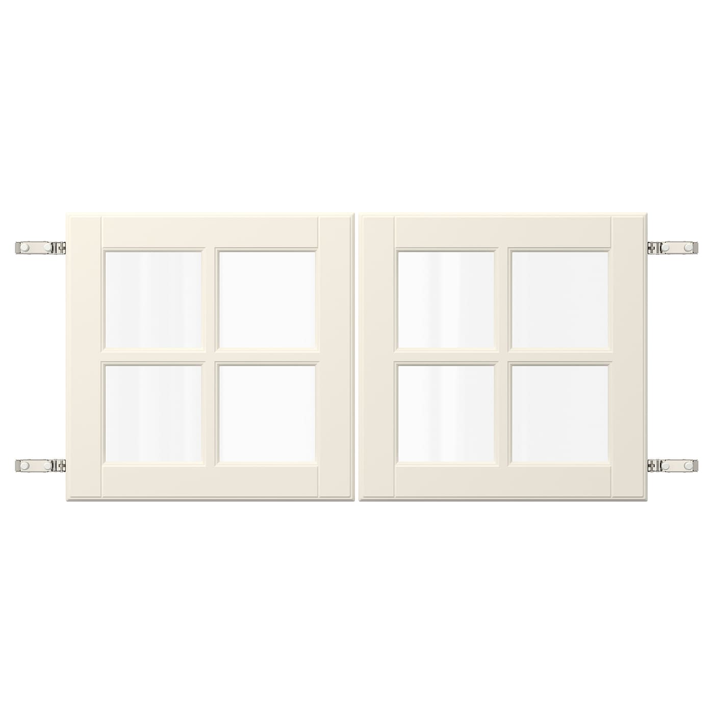 IKEA BODBYN para drzwi z zawiasammi, kremowy, 80x40 cm