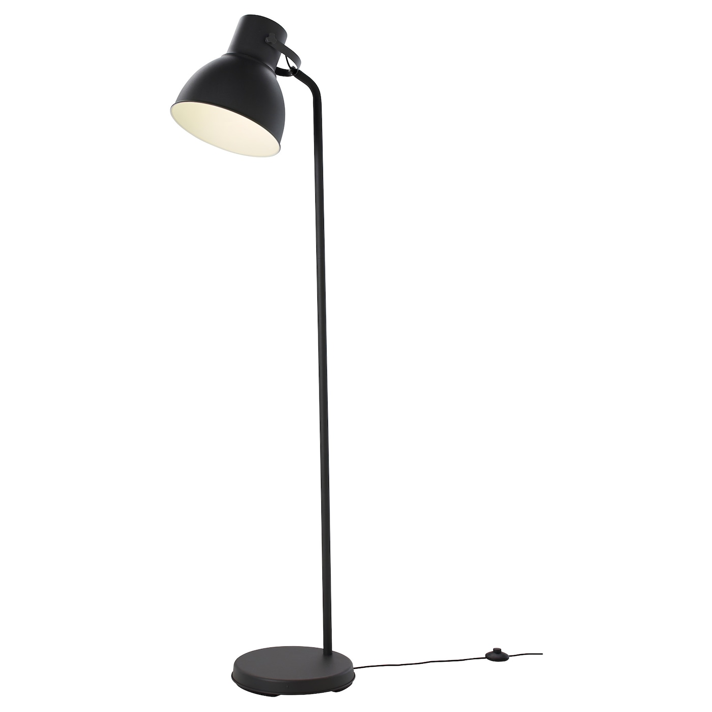 IKEA HEKTAR lampa podłogowa, ciemnoszary, Maks.: 53 Wat