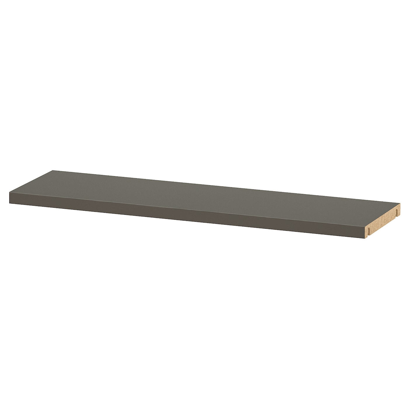 IKEA BESTÅ półka, ciemnoszary, 56x16 cm