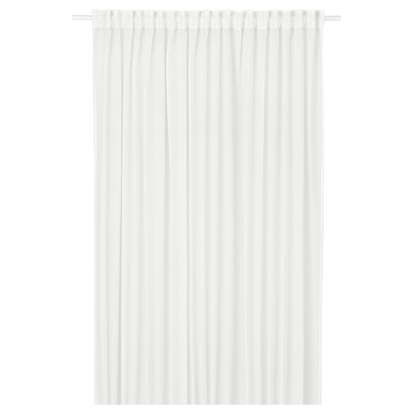 IKEA STENFRÖ firanka, 1 szt, biały/na taśmie, 300x300 cm