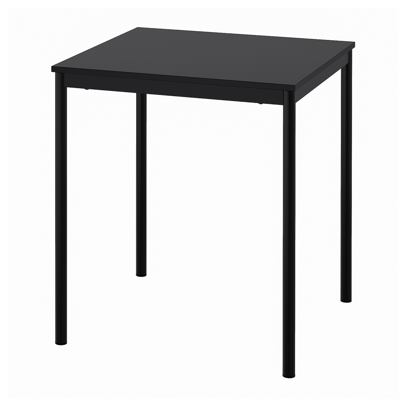 IKEA SANDSBERG stół, czarny, 67x67 cm