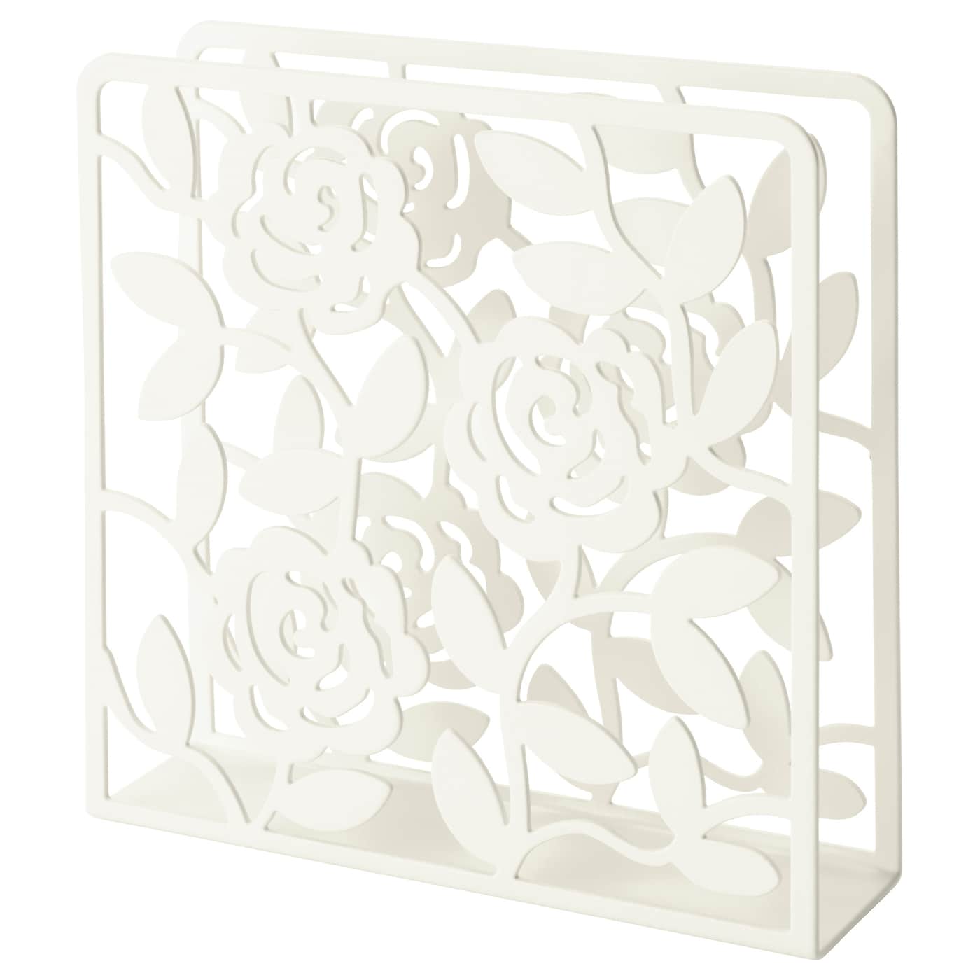 IKEA LIKSIDIG serwetnik, biały, 16x16 cm