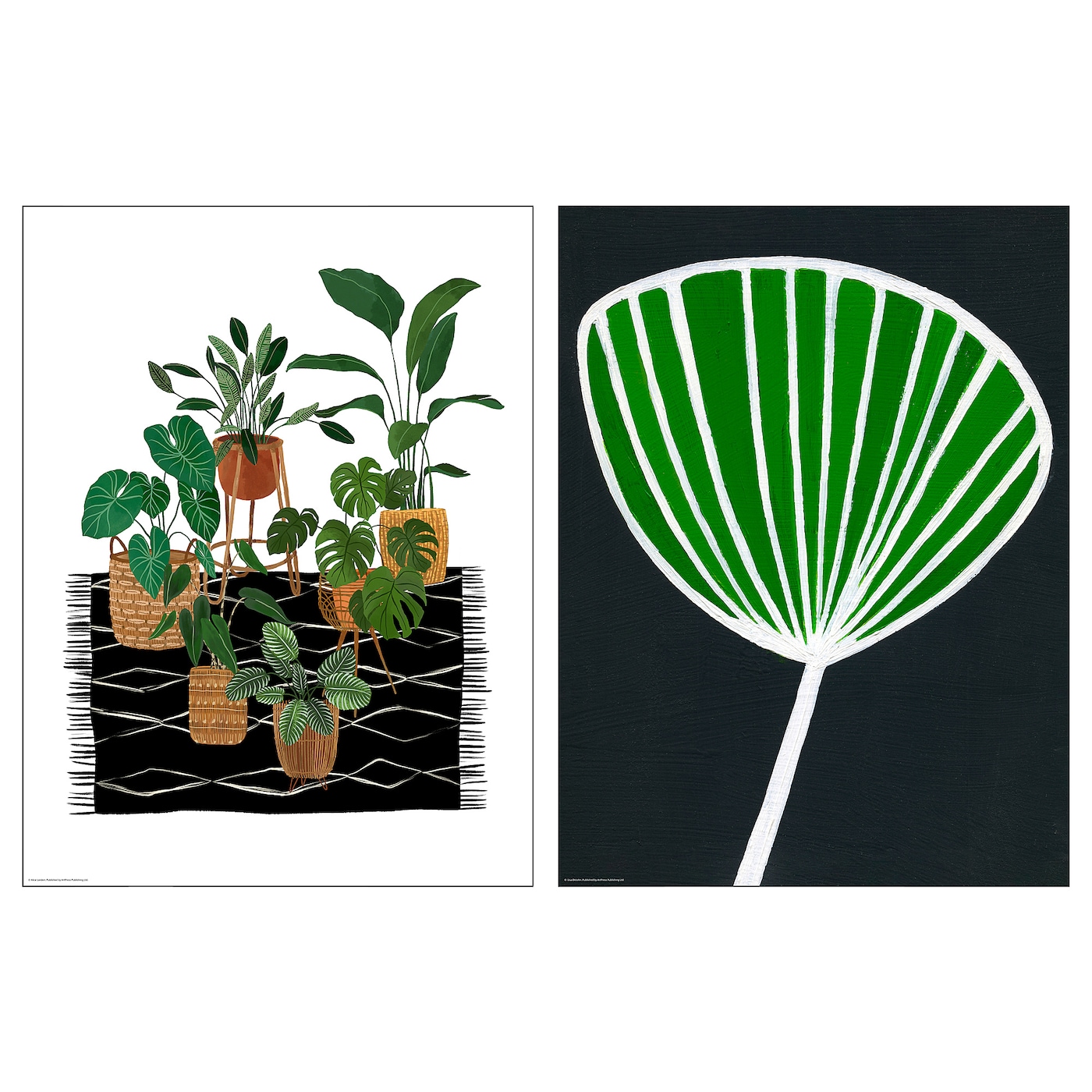 IKEA BILD Plakat, rośliny doniczkowe, 30x40 cm