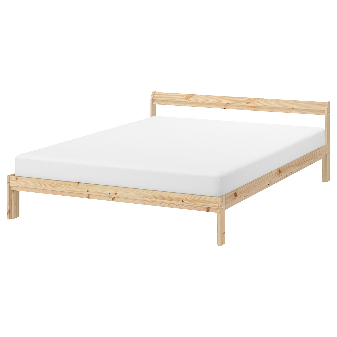 IKEA NEIDEN rama łóżka, sosna, 140x200 cm