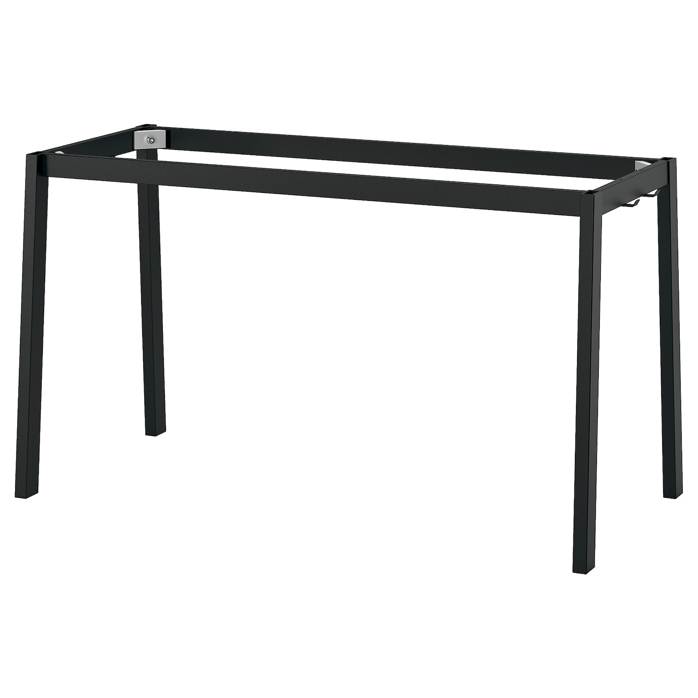 IKEA MITTZON podstawa stołu konferencyjnego, czarny, 140x68x73 cm