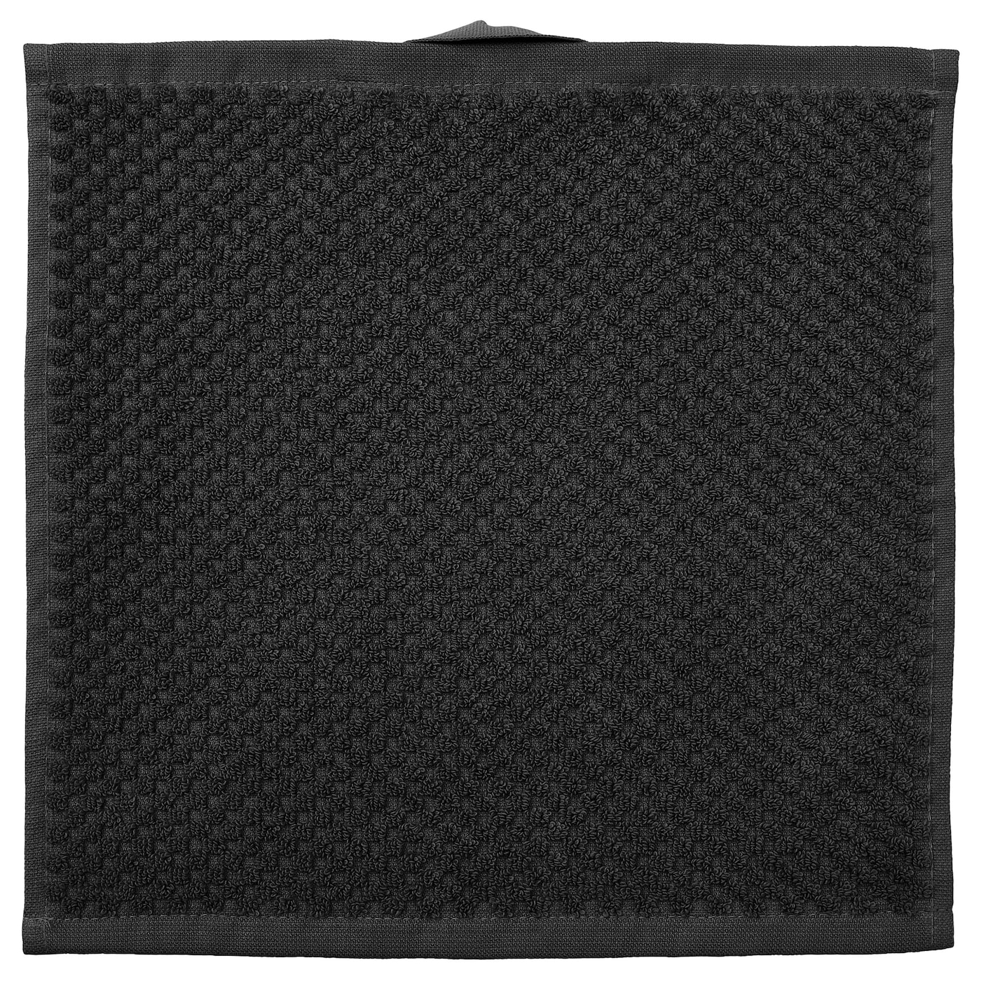 IKEA GULVIAL ręczniczek, czarny, 30x30 cm