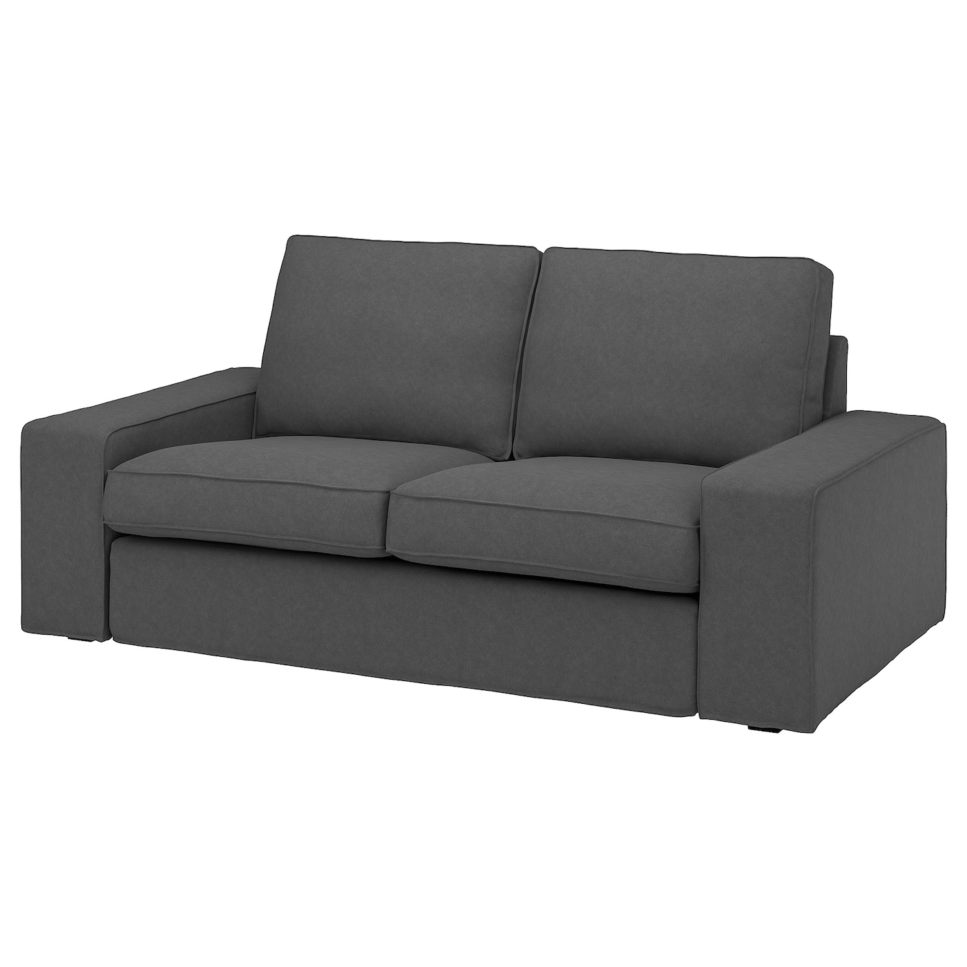 IKEA KIVIK sofa 2-osobowa, Tallmyra średnioszary, Szerokość: 190 cm