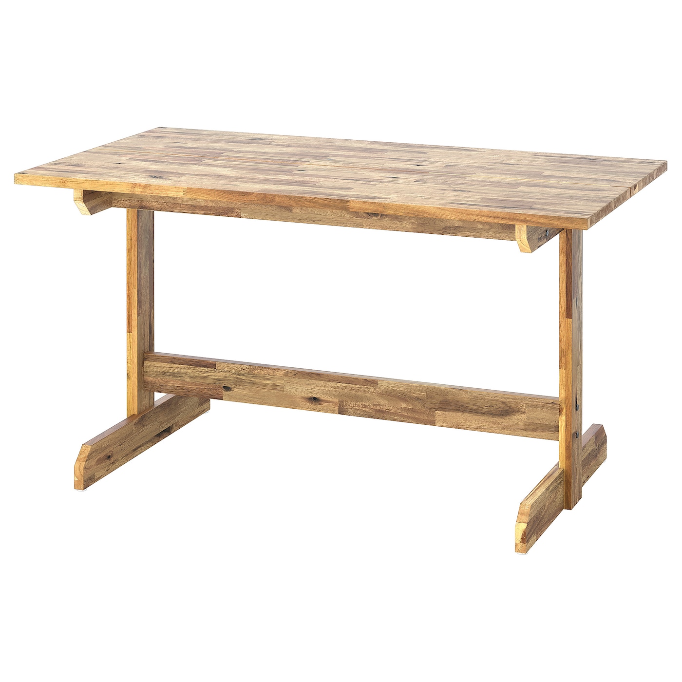 IKEA NACKANÄS stół, akacja, 140x76 cm