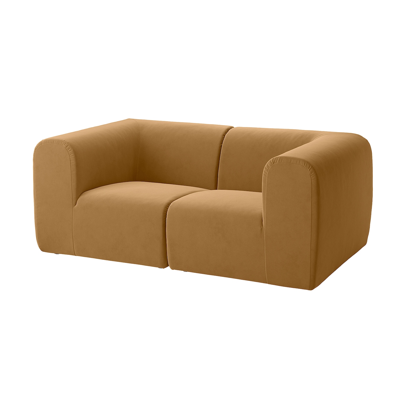 IKEA STOCKHOLM 2025 sofa 2-osobowa, Alhamn beżowy, Podłokietnik szerokość: 32 cm